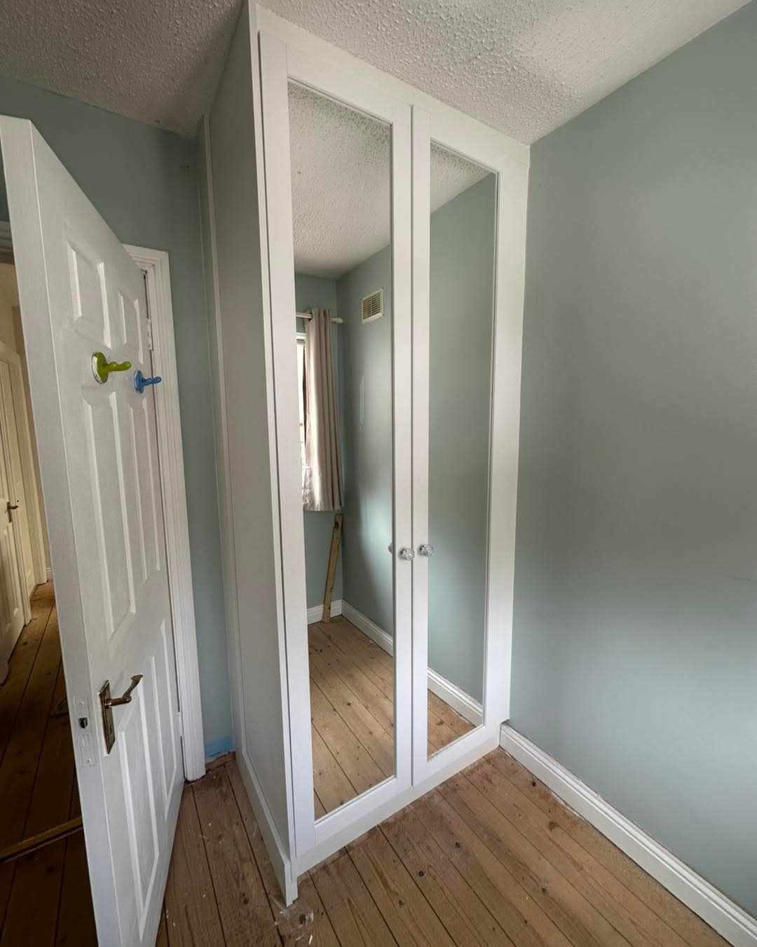 Mirrored wardrobe fitted in Dublin