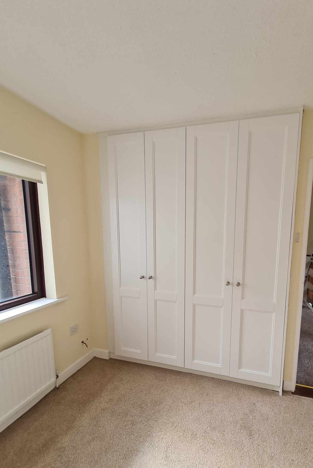 Panel doors wardrobe fitted in Dublin